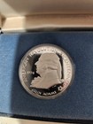 1974 Bicentennial Commemorative Medal-john Adams- With Original Paperwork   Case