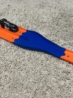 Hot Wheels Compatible Merge Track Piece    blue   