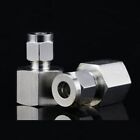 Compression Fitting 5 16  Or 8mm Od Tube To M10 M10x1 0 Female Adapter Steel