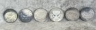 Mixed Lot Of 6 Krewe Of Comus 188 6g  999 Fine Silver Doubloon Scrap Silver
