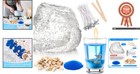 4 Lb  Gel Wax Candle Kit With Wicks And Seashells For Special Occasions