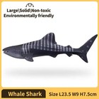 Whale Shark Ocean Animal Figure Toy Pvc Wildlife Small Figurine Birthday Gifts