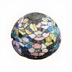 Stained Glass Tiffany Style Floral Lamp Shade Multicolor
