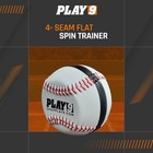 Shop Play 9 - Spin Trainer - Training Baseballs For Pitchers - Genuine White 