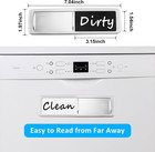 Dishwasher Magnet Clean Dirty Sign  Slide Strong Clean And Dirty Magnet Indicato