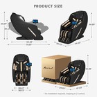 3d Full Body Massage Chair Zero Gravity Recliner Sl-track heat  Ai Voice Control