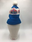 Vintage Amoco Winter Knit Pom Pom Hat   Scarf Set  k-brand 