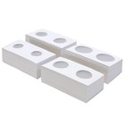 200pcs Cardboard Coin Flips 2x2 4 Size Set For Coin Holders Collection Pack