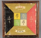 Working  Antique Trade Stimulator Casino Roulette Type Odd  Even Game Of Chance 