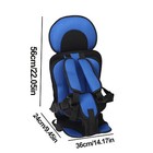 Baby Stroller Cushion Pad Head And Body Support Pillow Car Seat Insert