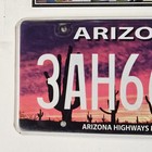 Arizona Highways Magazine License Plate Sunset Specialty Az Tag 3ah6657