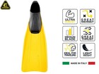 Cressi Clio Full Foot Pocket Fins Yellow 43 44 Snorkeling Diving