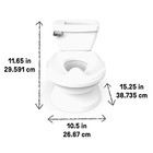 Summer By Ingenuity My Size Potty Chair And Toddler Training Toilet  White