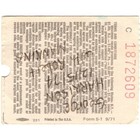 George Harrison   Ravi Shankar Concert Ticket Stub Nyc 12 15 74 Nassau Beatles