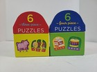 New Crocodile Creek 6 Three-letter Word Puzzles Educational   Learning 2 Boxes