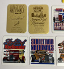Nsra Street Rod Nationals Plaque Lot Of 12 Plaques Some Gold   1 Button 2008 Up