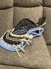 Warrior Evo Qx-o Lacrosse Head Carolina Blue Strung Stringking 5x Mesh