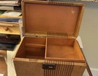 Vintage Vanity  Train Luggage Cosmetic Case