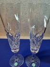 Tiffany   Co  Sybil Crystal Champagne Toasting Flutes - Set Of 2