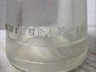 Hemingray  16 Clear Glass Insulator  Made In U s a 