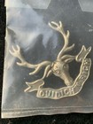 Scottish Clan Cap Ornament Worn By John Noble In World War I   Authenticity Guar