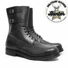 Original Italian Army Military Boots With 2 Vintage Buckles Am