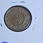 Norway 1867 Half  1 2 Skilling    u-grade    xf  Km 329  copper  Circulated  25