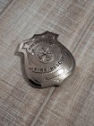 Metal Volunteer Fire rescue Badge clip