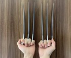 One Pair X-men Wolverine Claws 1 1 Life Size Logan Adamantium Blade Cosplay Prop