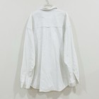 Vintage Structure Mens Denim White Long Sleeve Shirt Size Xl