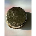 Vintage Micro Mosaic Pill Box Trinket Jewelry Keepsake Decorative Floral Paris