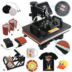 6 In 1 T-shirt Mug plate Sublimation Heat Press Transfer Machine Diy T-shirt