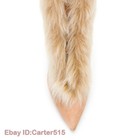 Womens Winter Warm Pointed Toe High-heeled Rabbit Fur Side Zip Knee High Boots