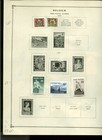 Collection  Belgium Part D Semi-postal Scott Album Page  1949 1957  Cat  173