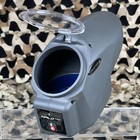 Empire Halo Too Paintball Hopper W  Built-in Rip Drive - Le Matte Gray