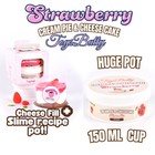 Finoclay Cake Slime Kit For Kids  2 Pack Large  Strawberry Diy 