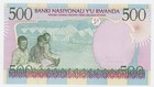 Rwanda 500 Francs 1-12-1998 Pick 26 Unc Uncirculated Banknote