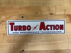 Turbo Action Transmissions Original Vintage Nhra Drag Racing Decal 3  X 12 