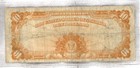 1922    10   Large Gold Certificate Note   Ch Vg