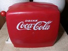 Vintage Coca-cola Toy Vending Machine Dispenser Red Plastic Works 2 Dispensers 