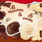 Snack Pack Chocolate And Vanilla Pudding Cups 3 25 Ounce  pack Of 24   Yellow 