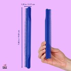 3-row Detangling Comb  Wide Tooth Curl Defining Brush  Perfect For Curly Hair   