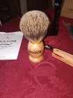 Ee   Shaving Set With Brush Stand Soap Straight Razor For Men By Anbbas