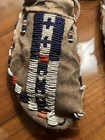 Antique Sioux Lakota Arapaho   Moccasins 1880s Item A496  estate Collection 