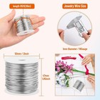 18 Gauge Stainless Steel Wire For Jewelry Making  1mm Baling Wire For Wrapping 