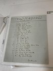 Mexican War 1847 Supply List Camargo Sgd E S Sibley Brother Csa Gen Henry Sibley