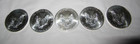 Lot Of 5 American Silver Eagles 1 Oz    999 Bullion 2017 Coin Bu    5 Oz Total