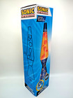 Sonic The Hedgehog 16in Motion Volcano Lava Lamp Red Wax Yellow Liquid New Box