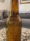 Pre Prohibition Wiedemann Brewing Co Embossed Beer Bottle Amber Glass Bottle