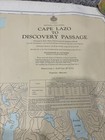 1969 Canadian Hydrographic Services Nautical Map Cape Lazo To Discovery Canada